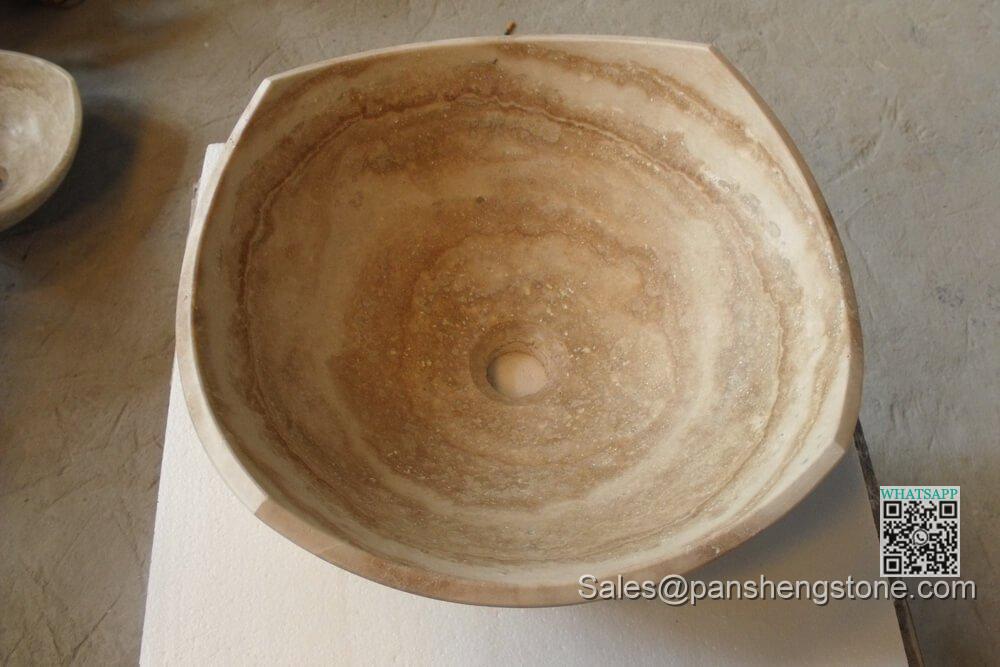 Stone vessel sink