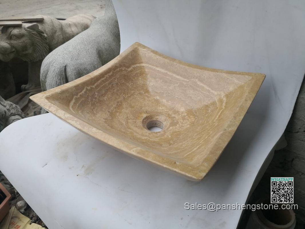 Stone vessel sink