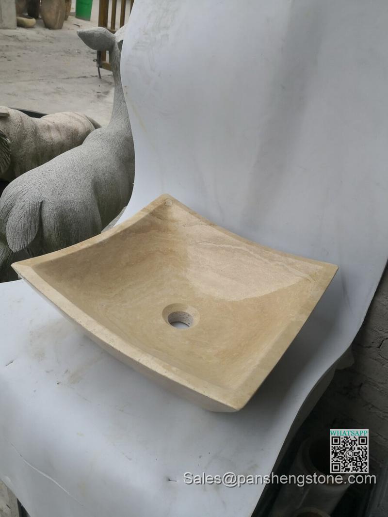 Travertine Sink