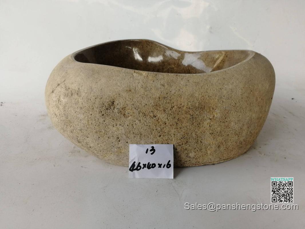 Stone vessel sink