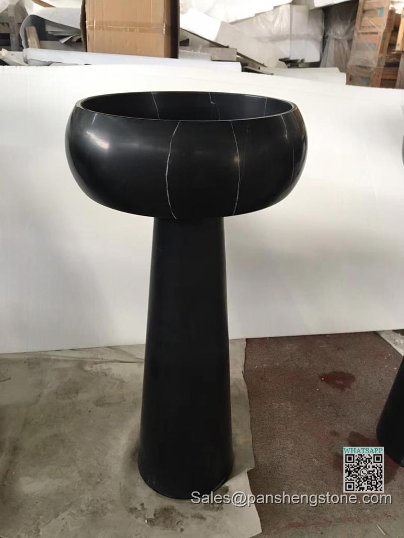 Onyx pedestal sink