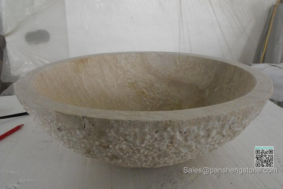 Stone vessel sink