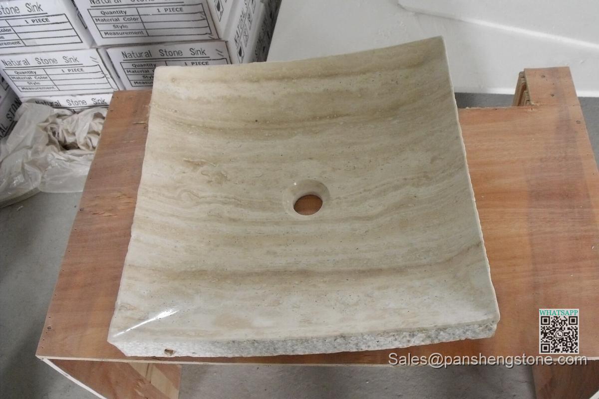 Travertine Sink