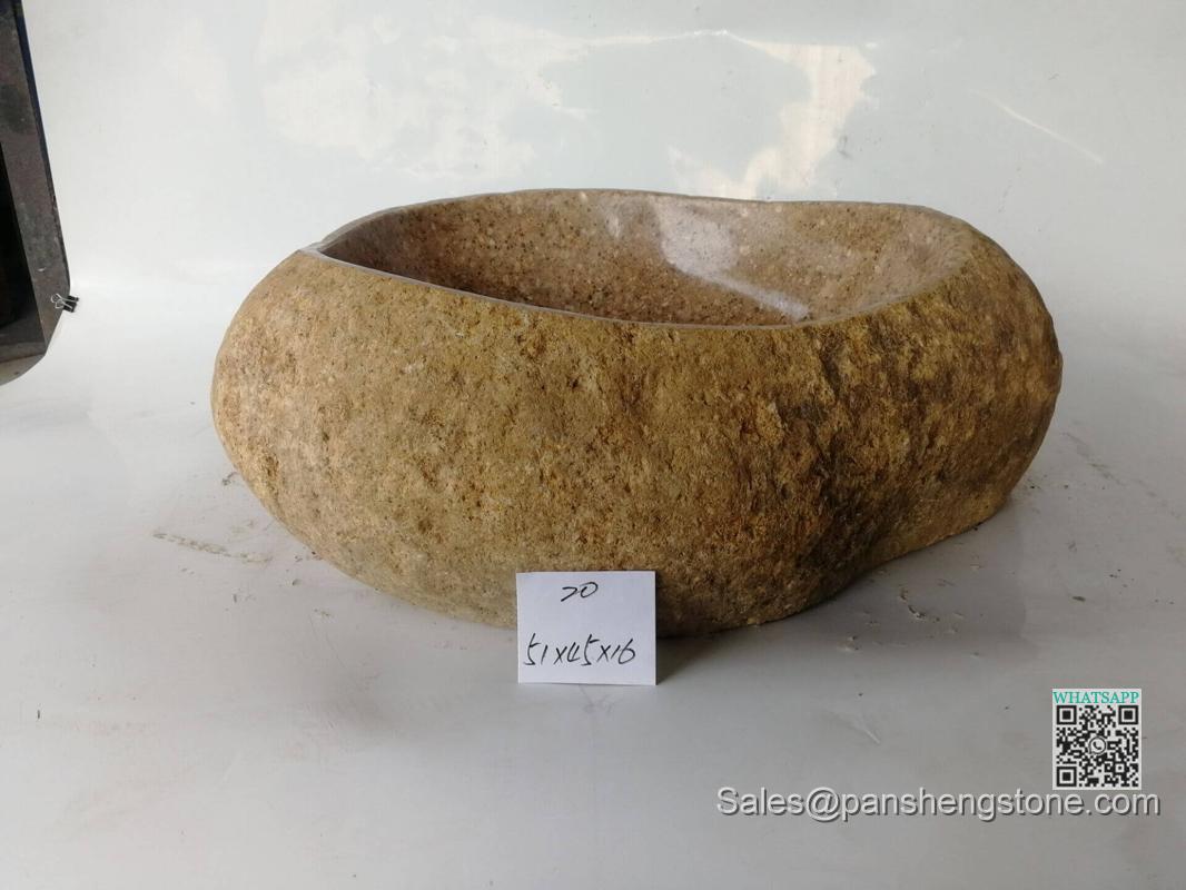 Stone vessel sink