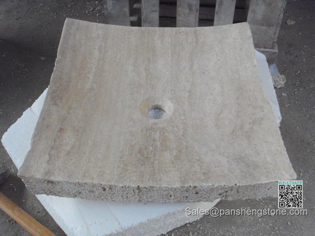 Stone vessel sink