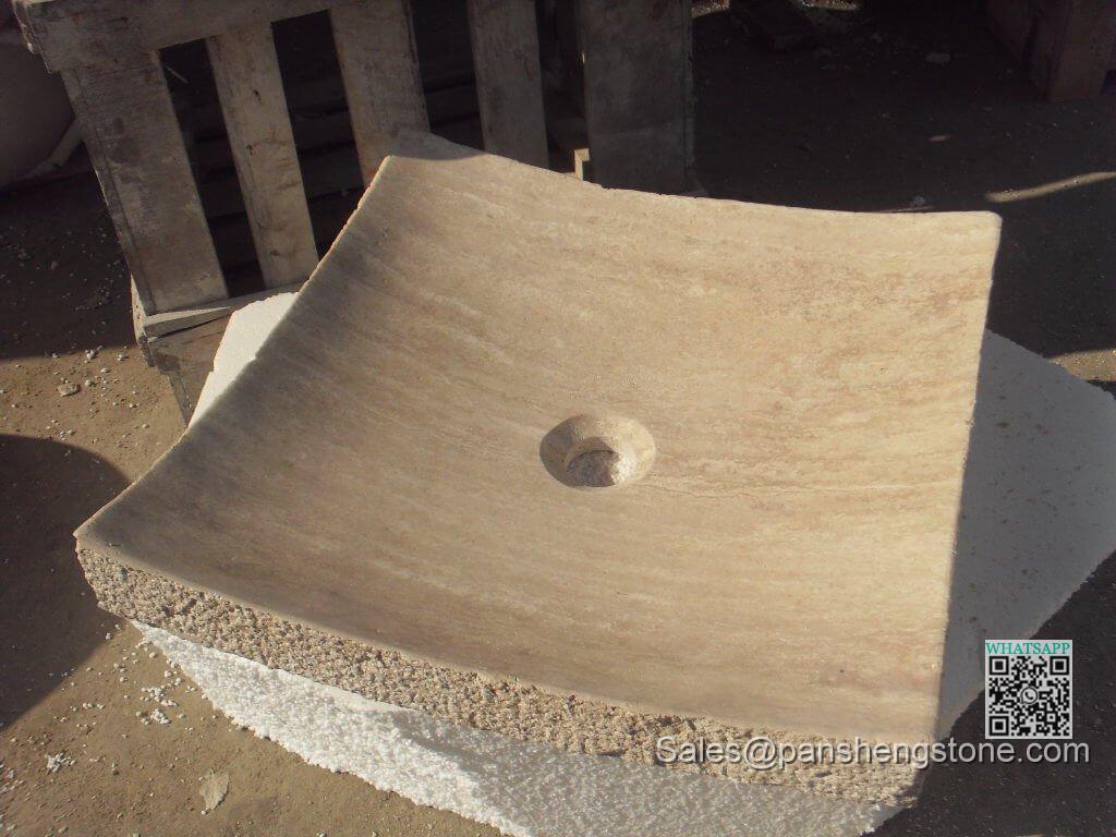 Travertine Sink