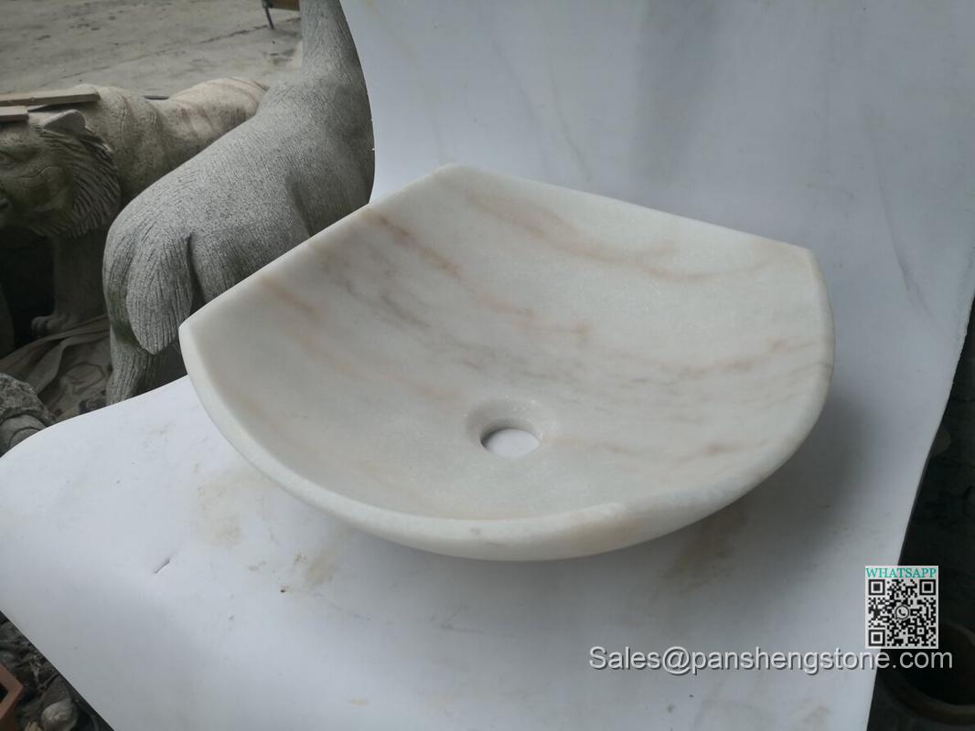 Stone vessel sink