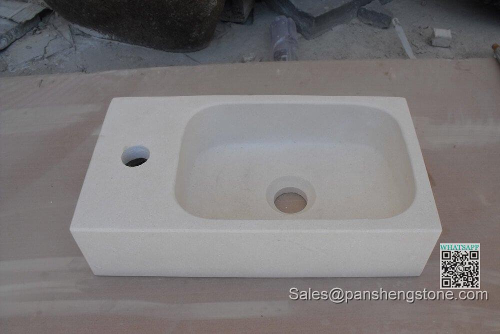 Stone vessel sink